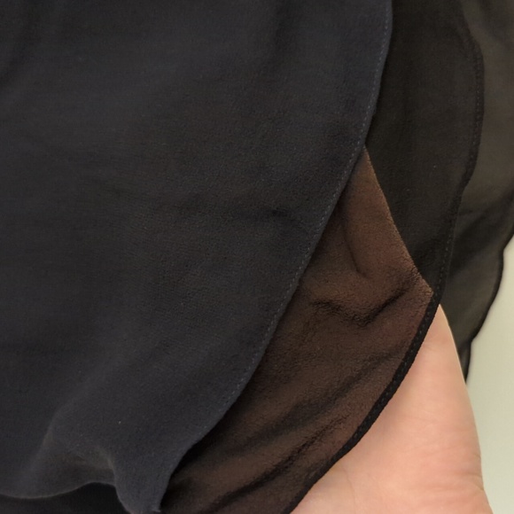 Vince, S, navy and black, double-layer workwear tank top - Picture 5 of 5